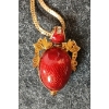Image 4 : "FABERGE EGG (REPRO)" PENDANT NECKLACE