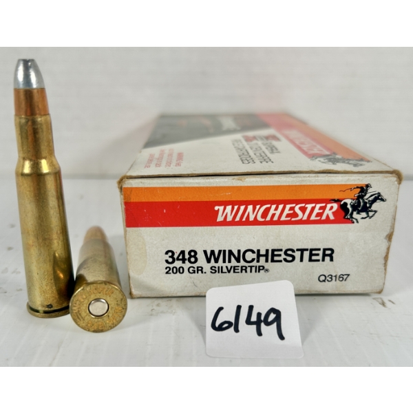 AMMO: 17X WINCHESTER .348 WIN - 200 GR SP