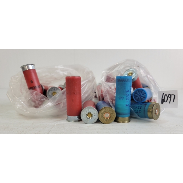 AMMO: APPROX 42X MIXED 12GA - 2-3/4IN - MIXED SHOT