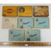LOT OF 8 - CIGARETTE TINS - INCL SWEET CAPORAL, PLAYER'S & GOLD FLAKE, ETC