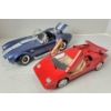 Image 3 : LOT OF 3 - BURAGO & ROAD LEGEND DIECAST MODELS - LAMBORGHINI COUNTACH & SHELBY COBRA