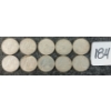 Image 1 : LOT OF 10 - 1968 CDN 10 CENT COINS