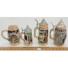 Image 2 : LOT OF 4 - GERMAN STEINS