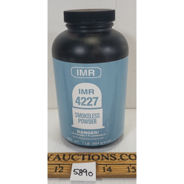 POWDER: IMR 4227 SMOKELESS POWDER - SEALED 