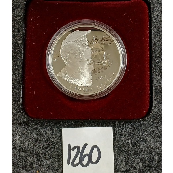 1995 RCM SILVER PROOF DOLLAR