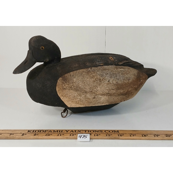 GOLDEN EYED DECOY DUCK