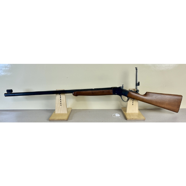 C. SHARPS 1875 OLD RELIABLE IN .45 CAL 2-1/10IN