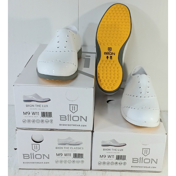 LOT OF 3 - BIION SHOES - FT THE CLASSICS & THE LUX STYLES