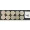 Image 1 : LOT OF 10 - 1944-1966 CDN 10 CENT COINS