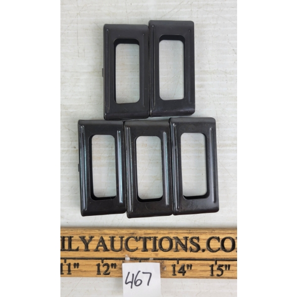 LOT OF 5 - CARCANO STRIPPER CLIPS