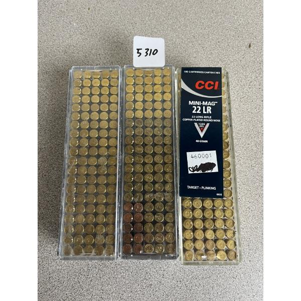 AMMO: 300X MIXED .22 LR 