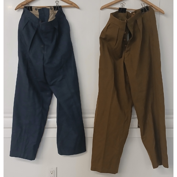 LOT OF 2 - MISC UNIFORM PANTS