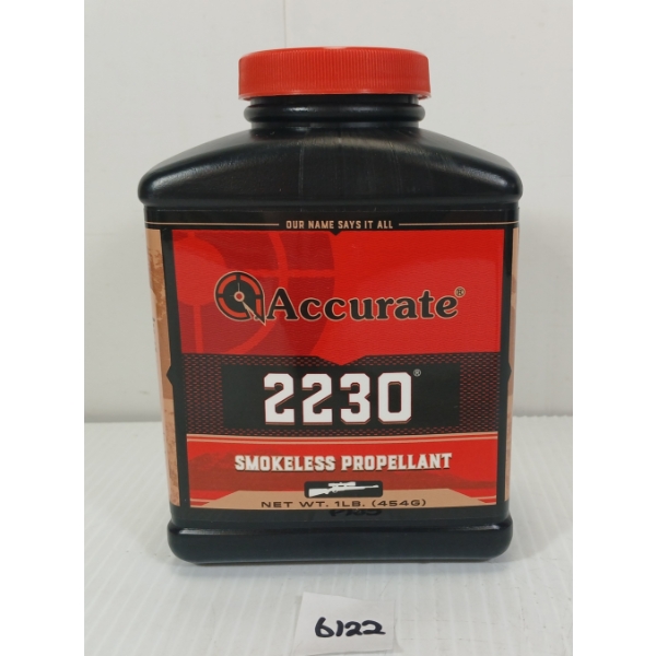 POWDER: ACCURATE 2230 SMOKELESS POWDER - 1LB