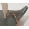 Image 9 : KAYAKER BY SIMEONIE UPPIK (PRS CDN ARTIST) - SINEW, STONE & WOOD
