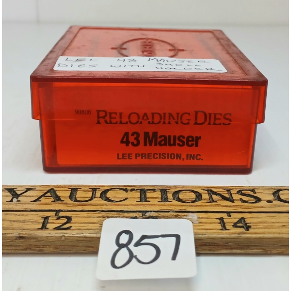 LEE .43MAUSER DIE SET