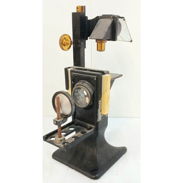NEWTON & CO. MAKERS NO. 22013 MICROSCOPE - CIRCA 1890-1915