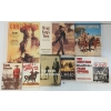 Image 1 : LOT OF 9 - WESTERN BOOKS - "THE BOOK OF WESTERNS", "WESTERN PEACE OFFICER", "COWBOY MOVIES", ETC