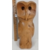 Image 3 : HAND CARVED OAK OWL