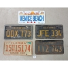 Image 1 : LOT OF 5 - CALIFORNIA & FLORIDA LICENCE PLATES