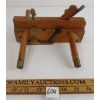 Image 4 : ENGLISH VICTORIAN MOVING FILLISTER BEECH WOOD PLANE