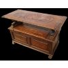 Image 1 : OAK MONKS BENCH HALL SEAT - MID 20TH CENTURY