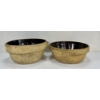 Image 3 : LOT OF 2 - PURITY FIRE CLAY ACID-PROOF BOWLS