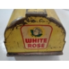 Image 8 : MINNITOYS PRESSED STEEL WHITE ROSE TANKER TRUCK