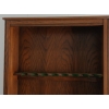 Image 6 : TIGER OAK GUN CABINET W/ KEYS