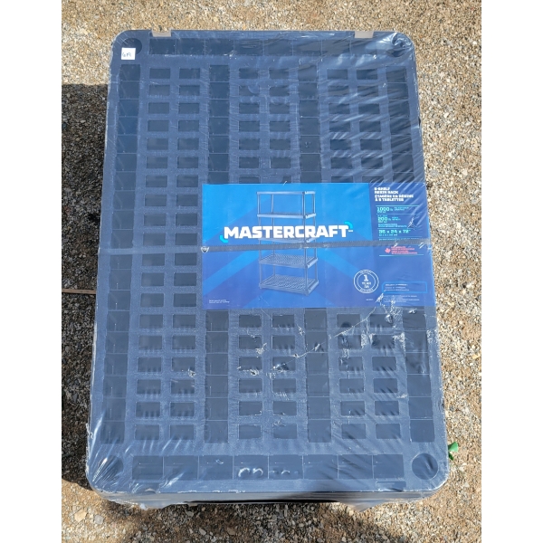 MASTERCRAFT 5-SHELF RESIN RACK