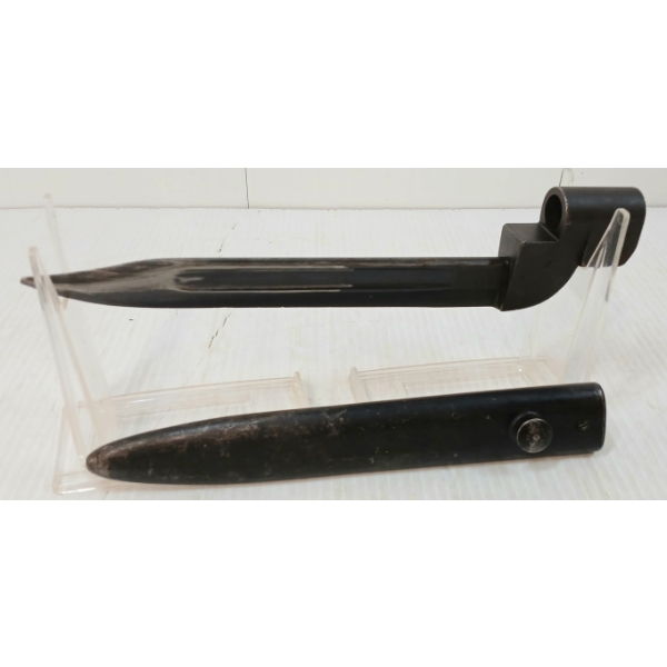 BRITISH NO. 9 MK I BAYONET W/ SCABBARD