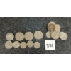 Image 2 : LOT OF 18 - U.S. 5, 10 & 25 CENT COINS
