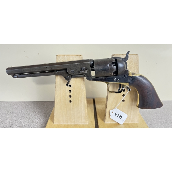 COLT 1851 NAVY IN .36 CAL PERCUSSION - ANTIQUE, NO PAL REQUIRED