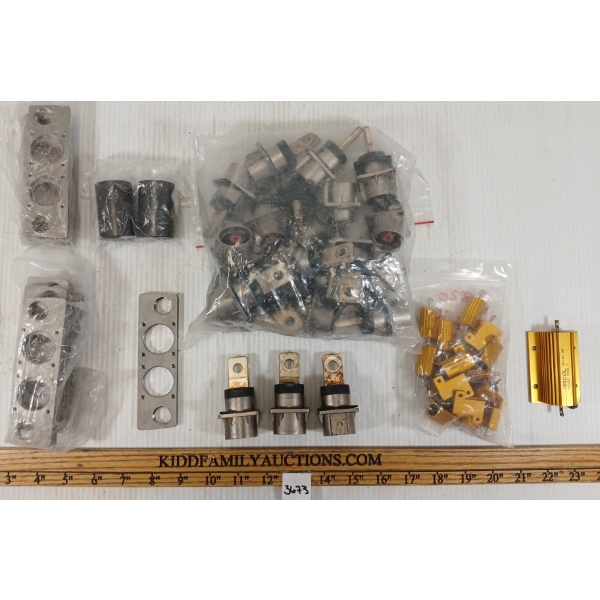 JOB LOT - INDUSTRIAL PARTS - INCL HARDWARE & CONNECTORS
