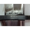 Image 4 : 1946 BRITISH NO. 7 MK I BAYONET W/ LEATHER SCABBARD