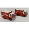 Image 2 : LOT OF 2 - BUDDY-L TIN COCA-COLA DELIVERY TRUCKS
