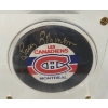 Image 4 : 1981 NHL MONTREAL CANADIENS LARRY ROBINSON HOCKEY CARD & PUCK W/ PLAQUE - SIGNED