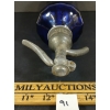 Image 4 : FARMACIA CAMILLO DUPRE BOLOGNA - MIDNIGHT BLUE MARQUISE ACID-ETCHED - SELTZER BOTTLE