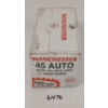 Image 1 : AMMO: 100X WINCHESTER .45 AUTO - 230GR - FMJ - SEALED