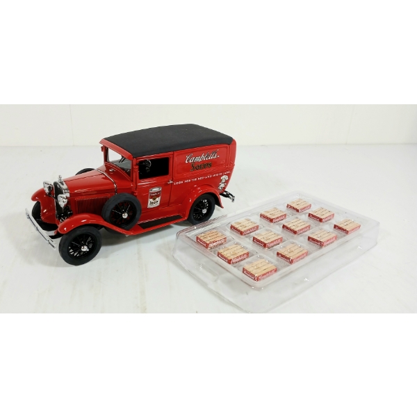 DANBURY MINT DIECAST 1931 DELIVERY TRUCK MODEL - CAMPBELL'S SOUP 