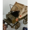 Image 7 : LOT OF 2 - BRITAINS LTD. LEAD HORSES & WAGONS - INCL CANNON