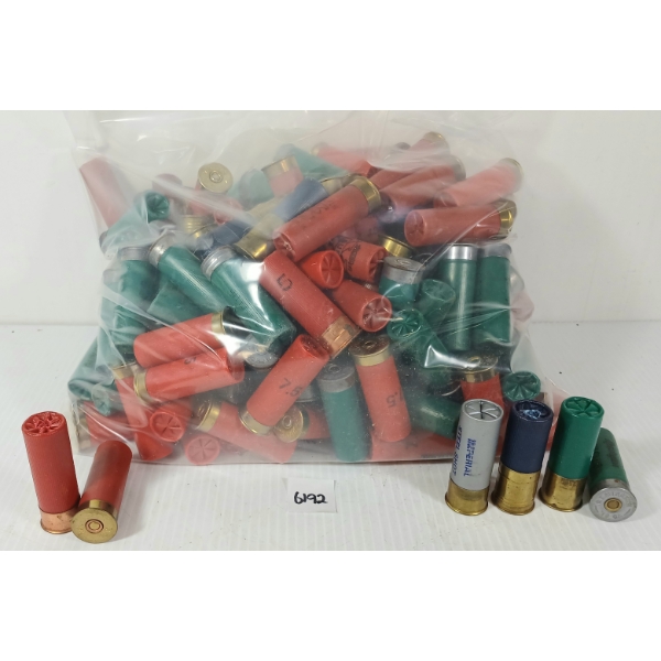 AMMO: QTY OF MIXED 12GA - 2 3/4IN - #4, 7 1/2 SHOT - 15LBS