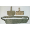 Image 2 : LOT OF 3 - WWII DUAL MAG POUCHES & .303 CAL BANDOLIEER