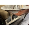 Image 3 : JOB LOT - METAL WHEELBARROW W/ SHOVEL, PIC AXE, RAKE, ETC