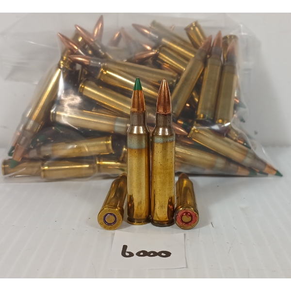 AMMO: 80X WINCHESTER 5.56MM - 55GR - FMJ