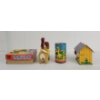 Image 3 : LOT OF 3 - TIN WIND UP DOG HOUSE, TWIRLY DOG TOYS & MORRISON & CO. JUNGLE BANK