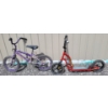 Image 2 : LOT OF 2 - HUFFY SCOOTER & CHILDRENS INFINITY BIKE