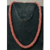 Image 3 : LOT OF 2 - GARNET BEADED CUFF BRACELET & NECKLACE
