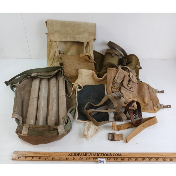 JOB LOT - MISC CDN & BRITISH FIELD & WEB GEAR