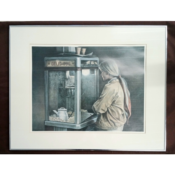 "DELICIOUS" BY KEN DANBY (1940-2007) - FRAMED PRINT
