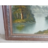 Image 2 : MOUNTAIN LANDSCAPE BY G. WHITMAN (POST WAR AMERICAN ARTIST) - FRAMED OIL ON CANVAS